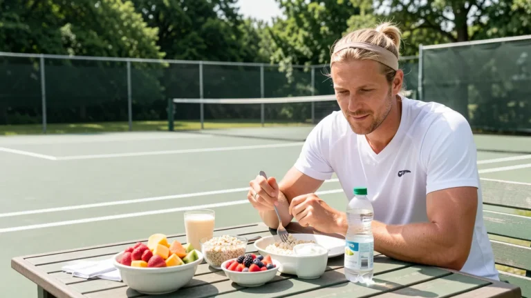 L’alimentation du joueur de tennis pour mieux performer