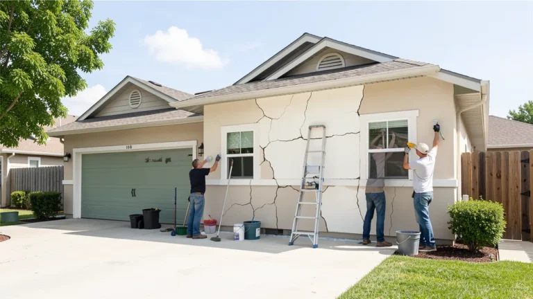 Ravalement de façade: préparer des travaux durables pour la maison